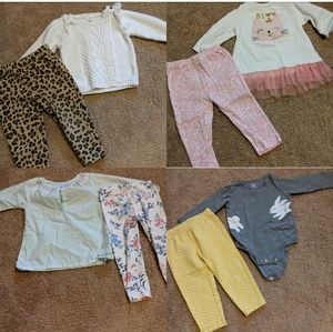 13 items toddler girl clothes